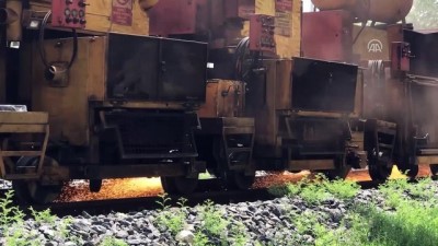 guzergah - Ray temizleme sırasında sıçrayan kıvılcımlar ilgi çekti - BATMAN  Videosu