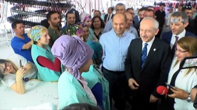 tekstil fabrikasi -  Kılıçdaroğlu’ndan işçilere 'asgari ücret 2 bin 200 TL olacak' sözü Videosu