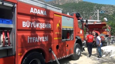 atik kagit -  Kozan’da geri dönüşüm deposunda yangın Videosu