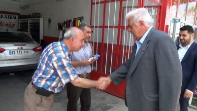  AK Parti Konya Milletvekili Adayı Ali Sürücü sanayi esnafını ziyaret etti 