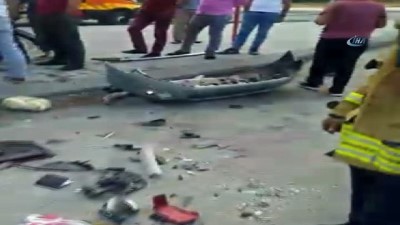  Arnavutköy’de feci kaza: 1 ölü, 3 yaralı 