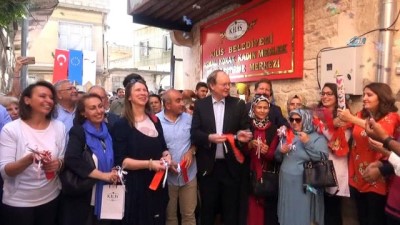  Asmalı Konak'ta kadınlar için Meslek Zenginleştirme Merkezi açıldı