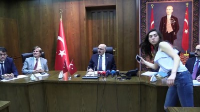 Aydın'daki toplu balık ölümleri - Vali Köşger'in basın toplantısı - AYDIN