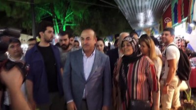 Bakan Çavuşoğlu, Karaalioğlu Parkı'ndaki ramazan etkinliklerine katıldı - ANTALYA 
