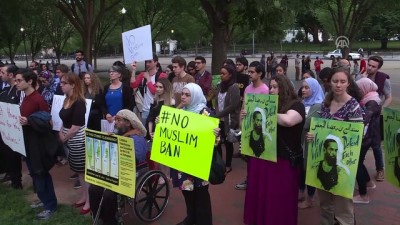 protesto - Beyaz Saray önünde 'alternatif' iftar programı - WASHINGTON  Videosu
