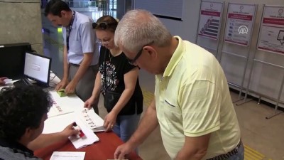 secim sandigi - Gümrük kapılarında oy verme işlemi - KONYA Videosu