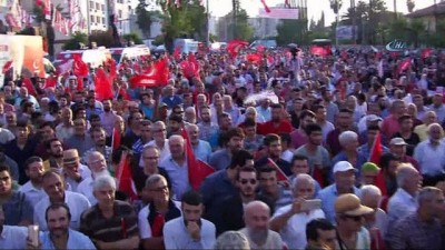 milli gorus -  Temel Karamollaoğlu, Adana’da az sayıda vatandaşa seslendi Videosu