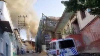 barla -  Ahşap evde çıkan yangın korkuttu  Videosu
