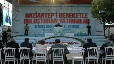 orman alani -  Bakan Veysel Eroğlu’ndan Gaziantep’e 668 milyon TL yatırım müjdesi Videosu