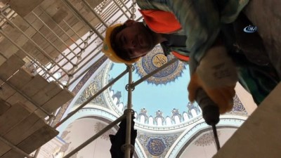 cami insaati -  Çamlıca Camii’nde süren çalışmalar böyle görüntülendi  Videosu