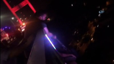 intihar -  FSM Köprüsünde intihar girişimi kamerada  Videosu