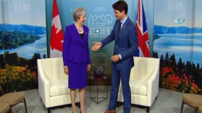 isaf -  - İngiltere Başbakanı May, Kanada Başbakanı Trudeau İle Görüştü Videosu