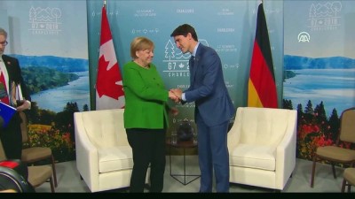Trudeau - Merkel görüşmesi - QUEBEC
