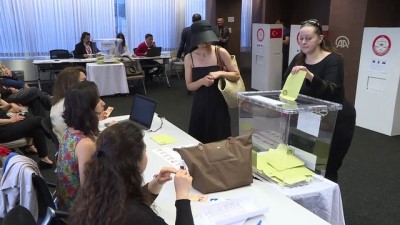 internet sitesi - ABD'deki Türkler sandık başında - NEW YORK Videosu