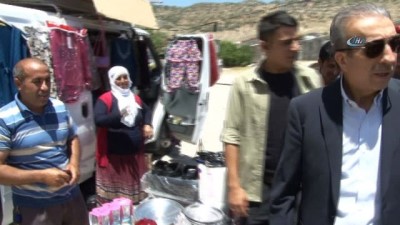 semt pazari -  AK Parti Genel Başkan Yardımcısı Mehdi Eker, Hani'yi ziyaret etti  Videosu