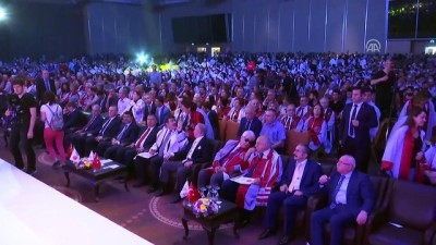 mezuniyet toreni - Bakan Yılmaz, Yeni Yüzyıl Üniversitesi mezuniyet törenine katıldı - İSTANBUL Videosu