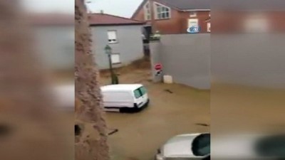 felaket -  - Fransa’da Sel Felaketi  Videosu