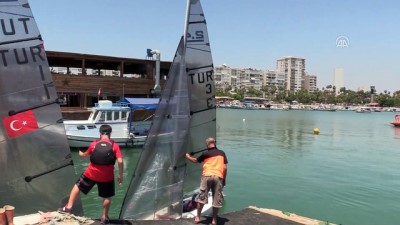 engelli sporcu - Bedensel Engelliler Türkiye Yelken Şampiyonası - MERSİN Videosu