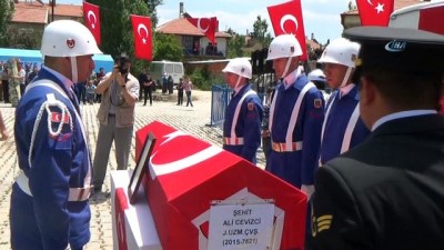 cenaze namazi -  Konyalı şehit Cevizci son yolculuğuna uğurlandı  Videosu