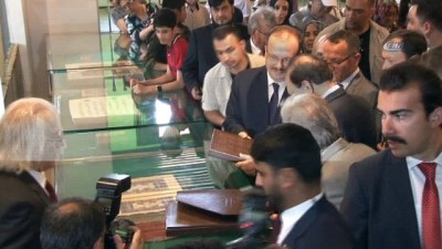 turbe ziyareti -  Pakistan Cumhurbaşkanı Hüseyin, Mevlana Türbesi'ni ziyaret etti Videosu