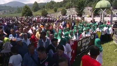 soykirim - Adalet Bakanı Gül, Srebrenitsa anmasında (1) - POTOÇARİ Videosu