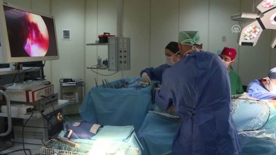 ameliyat - Baypas için damarı endoskopik yöntemle çıkardılar - ERZURUM Videosu