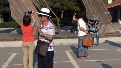 sili -  Çin Halk Cumhuriyeti Kültür ve Turizm Bakanı Luo Shugang’dan Troya Antik Kenti’ne ziyaret  Videosu