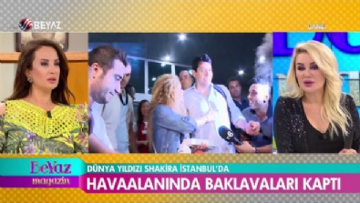 Dünya yıldızı Shakira, İstanbul'da 
