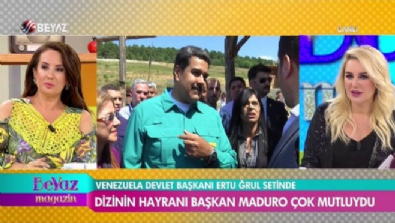 Maduro, Ertuğrul setinde 