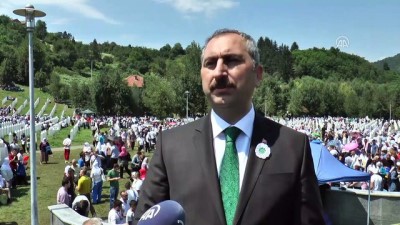 soykirim - Srebrenitsa Soykırımı'nın 23. yılı - Adalet Bakanı Gül - POTOÇARİ Videosu