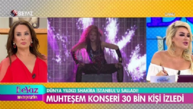 Ünlüler, Shakira'nın konserine akın etti 