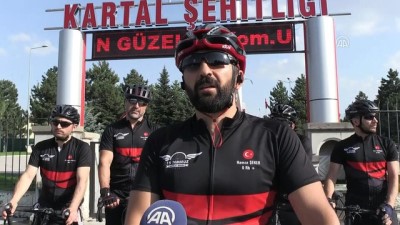 milat - 15 Temmuz şehitleri için 350 kilometre pedal çevirecekler - KAYSERİ Videosu