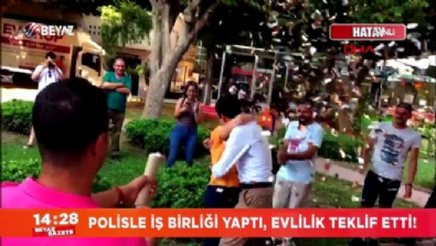 Böyle evlilik teklifi görülmedi 