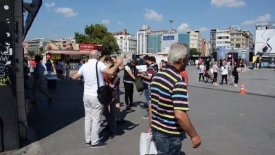 Kadıköy'de sabit ve hareketli yol uygulaması - İSTANBUL