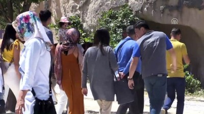 yerli turist - Kapadokya'ya gelen turist sayısı son 3 yılın zirvesinde - NEVŞEHİR  Videosu