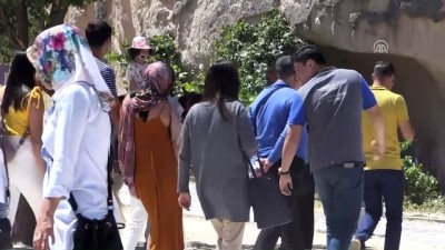 haziran ayi - Kapadokya'ya gelen turist sayısı son 3 yılın zirvesinde - NEVŞEHİR  Videosu