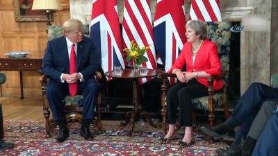 ingiltere -  - Trump, İngiltere Başbakanı May İle Görüştü  Videosu
