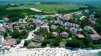 yerli turist - Batı Karadeniz'in turizm merkezleri tatilcileri ağırlıyor - SAKARYA  Videosu