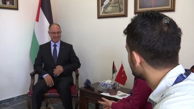 telefon gorusmesi - Filistin’in Ankara Büyükelçisi Mustafa: 'Türkiye o gün cesaretin simgesi olmuştur' - ANKARA  Videosu