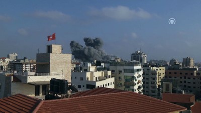 İsrail'den Gazze'ye hava saldırısı: 12 yaralı - GAZZE