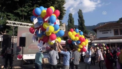 darbe girisimi - Saraybosna'da 15 Temmuz şehitleri anısına 251 balon havaya bırakıldı - BOSNA HERSEK Videosu