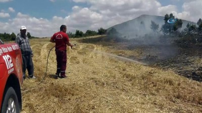 makilik alan -  Konya’da ormanlık alanda yangın Videosu