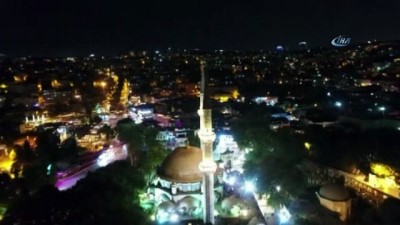 darbe girisimi -  Çamlıca ve Eyüp Sultan Camii'nde sela okunması havadan görüntülendi  Videosu
