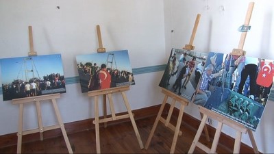 darbe girisimi -  Çanakkale’de İHA’nın ‘15 Temmuz’ fotoğraf sergisi açıldı Videosu