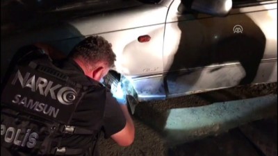 dedektor kopek - Marşpiyede uyuşturucu bulundu - SAMSUN  Videosu
