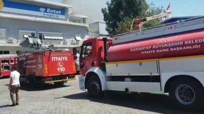 guvenlik onlemi -  Yağ fabrikasında korkutan yangın Videosu