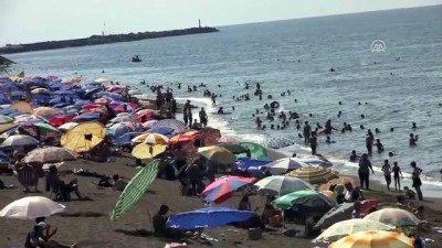 yabanci turist - Akçakoca'da sıcak hava - DÜZCE Videosu