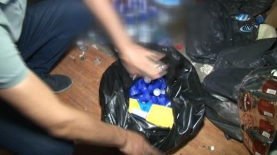 kacak icki -  Gaziosmanpaşa’da yapılan operasyonda 5 bin şişe kaçak ve sahte içki ele geçirildi Videosu