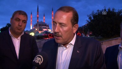 gecmis olsun - Karacan: 'Halkımız 15 Temmuz'da demokrasiden üstün bir şey olmayacağını dünyaya gösterdi' - EDİRNE Videosu