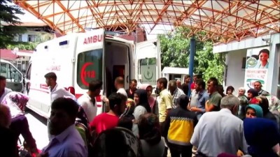 ambulans helikopter - Otomobil şarampole devrildi: 8 yaralı - SAMSUN  Videosu